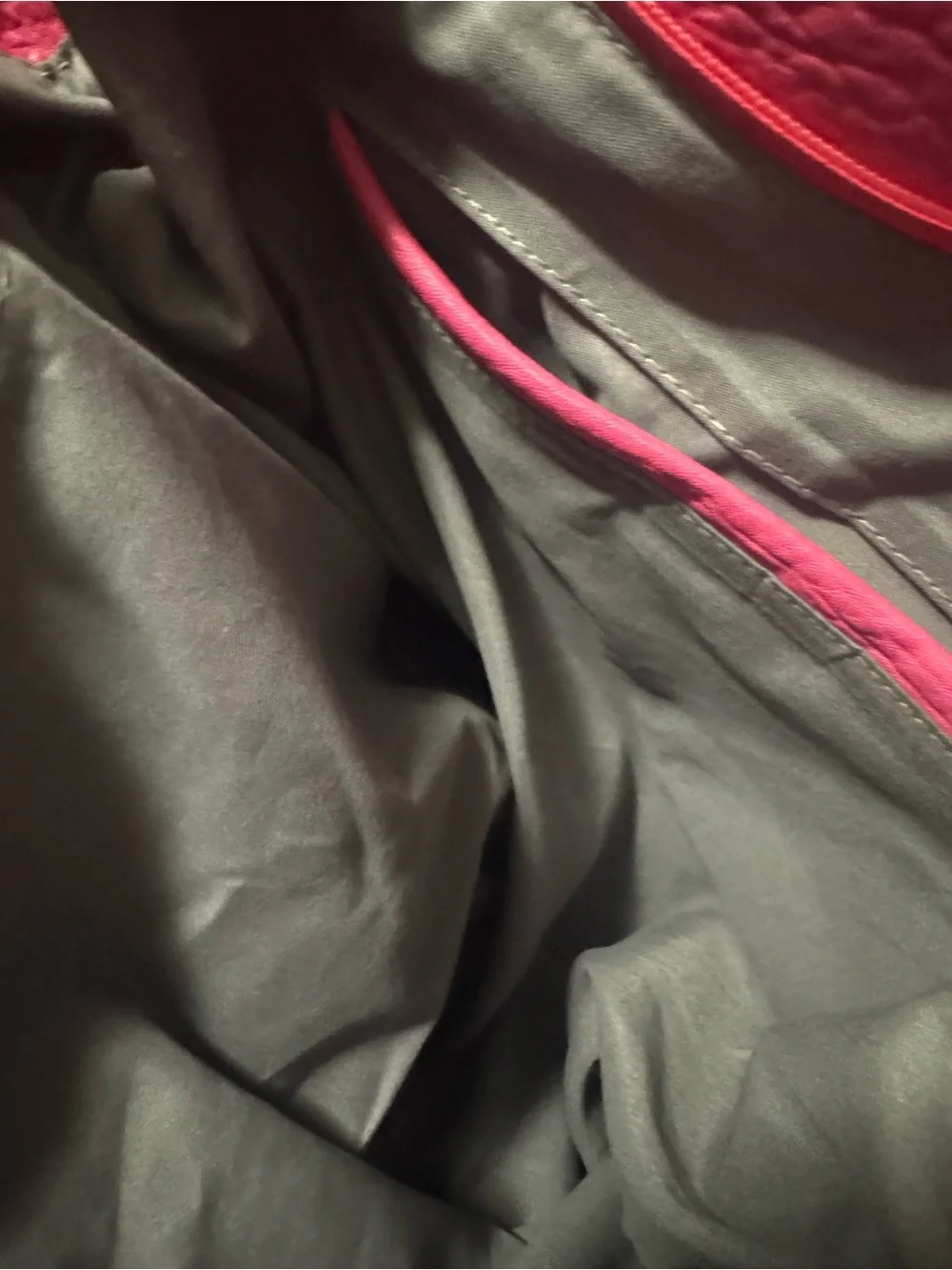 Hot Pink Studded Hobo Shoulder Bag